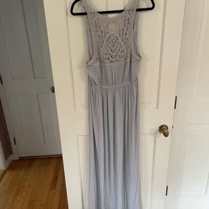 Calypso St. Barth Long Gray Maxi Dress Size Large